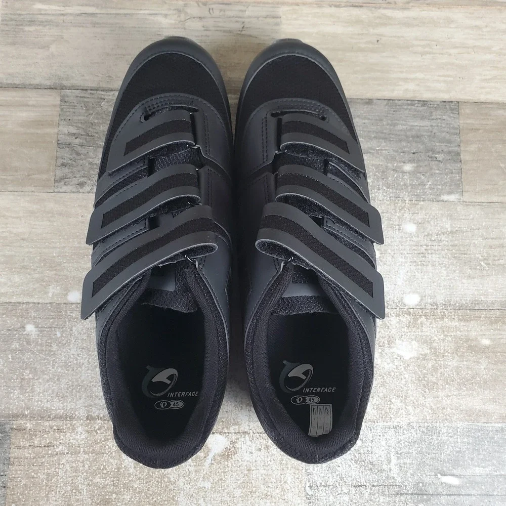 Pearl Izumi All Road V5 Mens Cycling Shoes Sz‎ 10.5 Black Bike 4 Bolt Sneakers